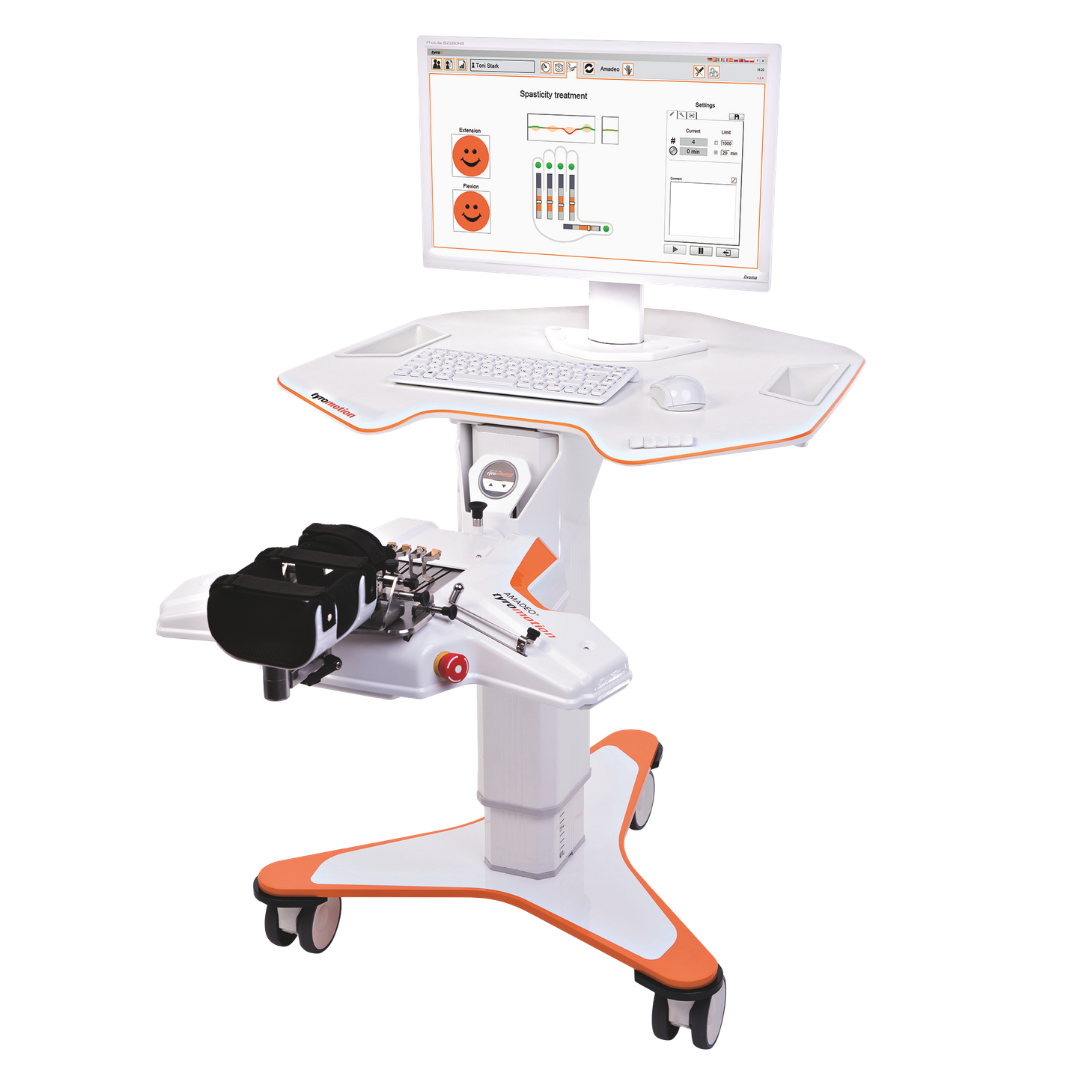Hand and finger rehabilitation device Amadeo
