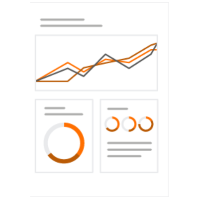 Progress graphic in patient management software
